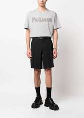 Alexander McQueen logo-print cotton T-shirt