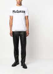 Alexander McQueen logo-print short-sleeved T-shirt