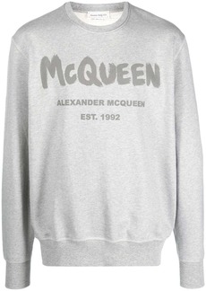 Alexander McQueen logo-print sweatshirt