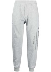 Alexander McQueen logo-print track pants