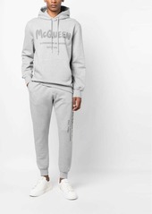 Alexander McQueen logo-print track pants