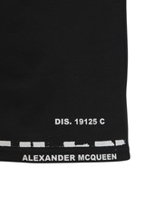 Alexander McQueen Logo Printed Cotton Jersey T-shirt