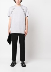 Alexander McQueen logo-tape detail T-shirt