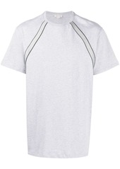 Alexander McQueen logo-tape detail T-shirt