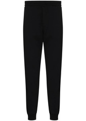 Alexander McQueen logo-tape straight-leg track pants