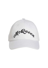 Alexander McQueen Mcqueen American Cotton Baseball Hat