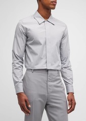 Alexander McQueen Men's Cotton Poplin Sport Shirt