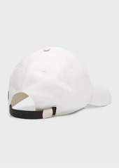 Alexander McQueen Men's Oversized Logo Baseball Hat