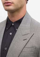 Alexander McQueen Men's Single-Breasted Wool Sharkskin Sport Coat