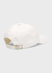Alexander McQueen Men's Stacked Logo Baseball Hat