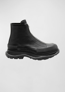 Alexander McQueen Men's Tread Slick Moto Boots 
