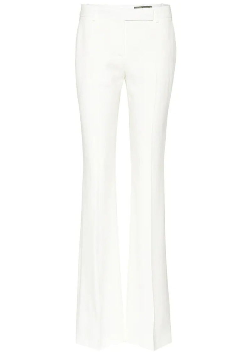 Alexander McQueen Mid-rise flared pants