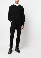 Alexander McQueen mid-rise skinny jeans