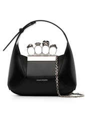 Alexander McQueen Mini Jewelled leather bag