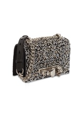 Alexander McQueen Mini Jewelled Leather Shoulder Bag