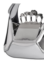 Alexander McQueen Mini Jewelled Leather Top Handle Bag