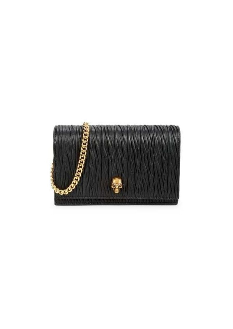 Alexander McQueen Mini Skull Quilted Leather Shoulder Bag