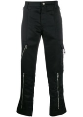 Alexander McQueen multiple zips trousers