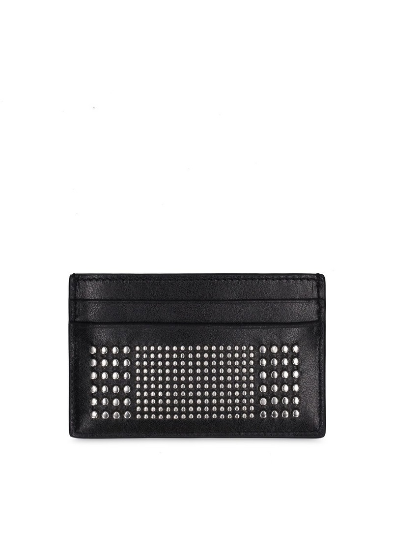 Alexander McQueen New Anil Leather Card Holder