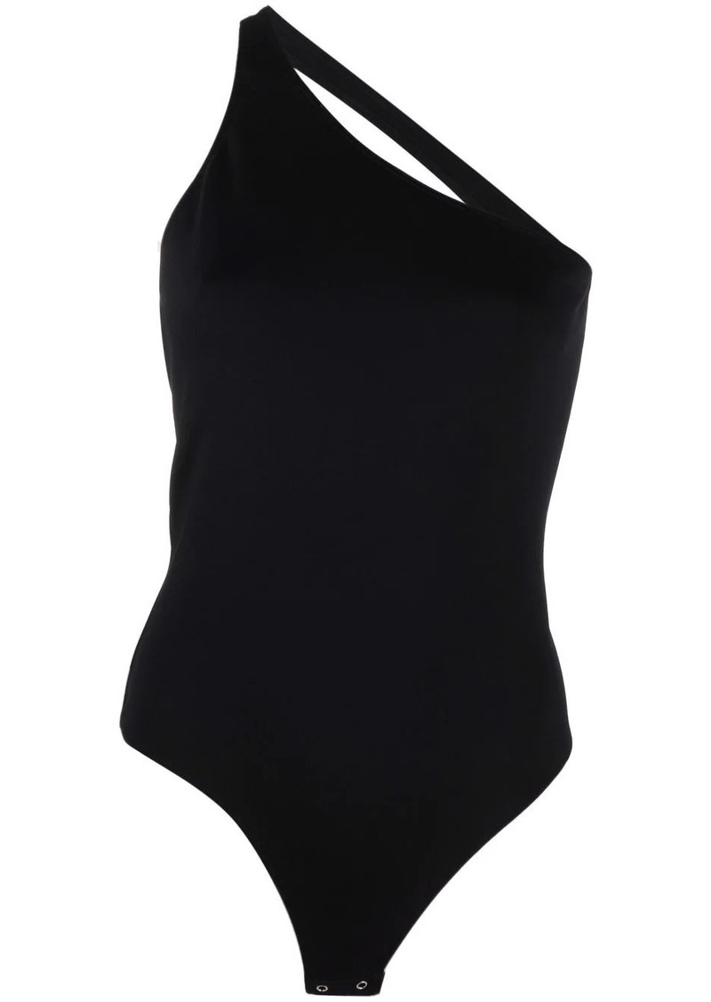 Alexander McQueen open-back asymmetric bodysuit