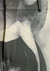 Alexander McQueen Orchid Printed Viscose Cigarette Pants