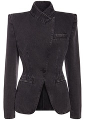 Alexander McQueen Organic Denim Blazer