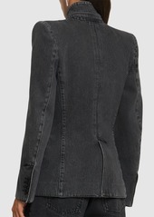 Alexander McQueen Organic Denim Blazer