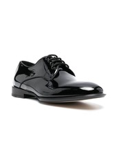 Alexander McQueen patent-leather Oxford shoes