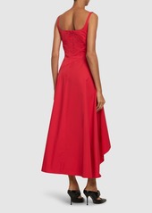 Alexander McQueen Poplin Midi Dress