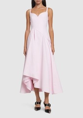 Alexander McQueen Poplin Midi Dress