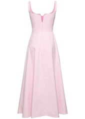 Alexander McQueen Poplin Midi Dress