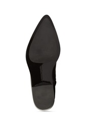 Alexander McQueen Punk Leather Boots W/ Metal Toe Cap