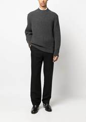 Alexander McQueen ribbed-knit wool jumper
