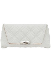 Alexander McQueen Ring Soft Quilted Leather Pouch