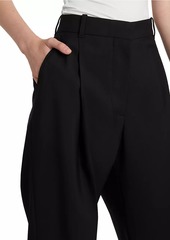 Alexander McQueen Sartorial Wool Pleated Trousers