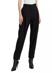 Alexander McQueen Sartorial Wool Pleated Trousers