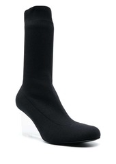 Alexander McQueen Shard 115mm wedge boots