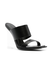 Alexander McQueen Shard 115mm wedge sandals