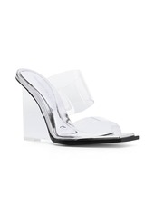 Alexander McQueen Shard wedge-heel sandals