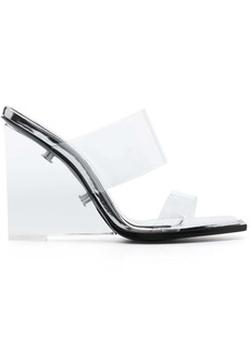 Alexander McQueen Shard wedge-heel sandals