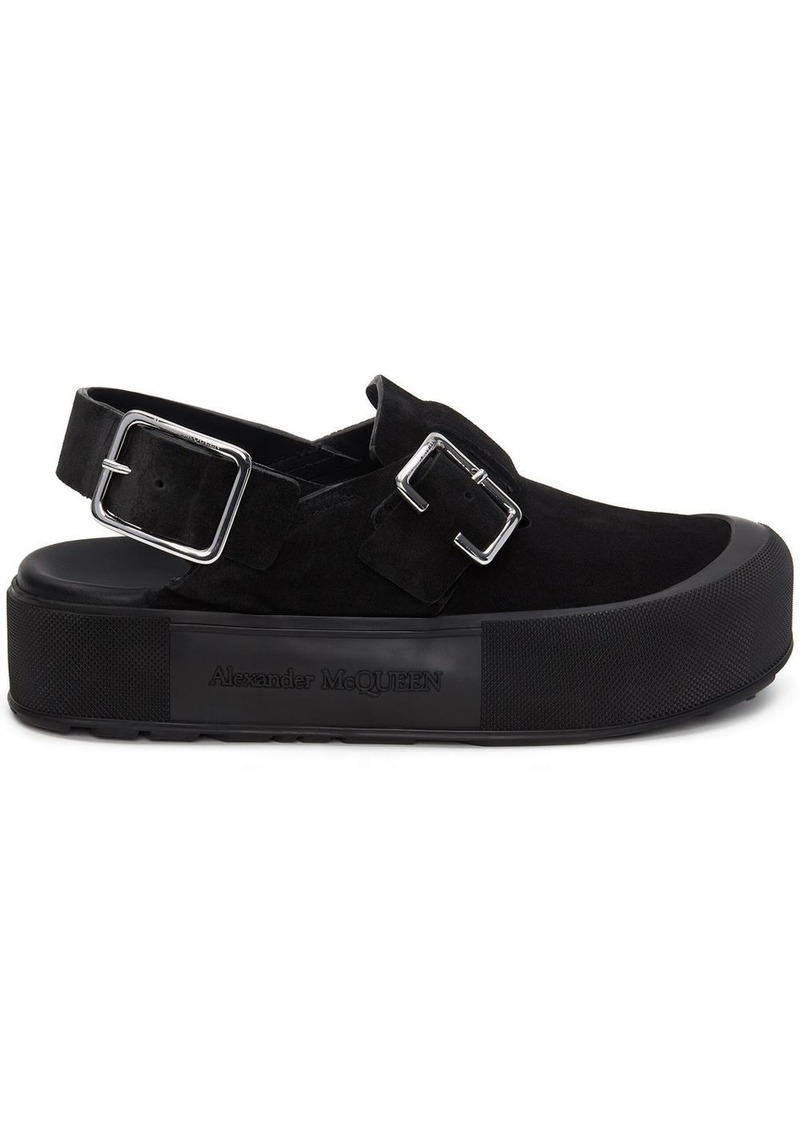 Alexander McQueen side buckle-fastening sandals