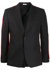 Alexander McQueen side-stripe blazer