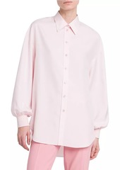 Alexander McQueen Silk Cocoon Shirt