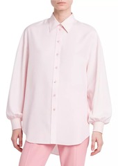 Alexander McQueen Silk Cocoon Shirt