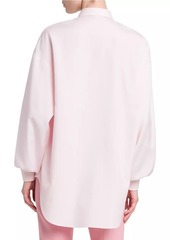 Alexander McQueen Silk Cocoon Shirt