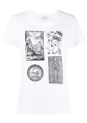 Alexander McQueen skeleton print T-shirt