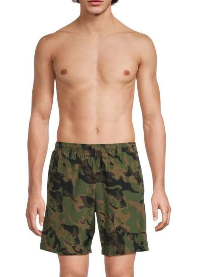 Alexander McQueen Skull Camouflage Swim Shorts