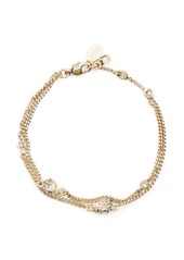 Alexander McQueen skull charm chain bracelet