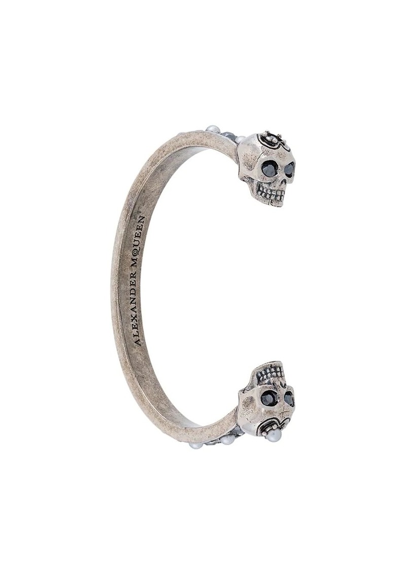 Alexander McQueen skull cuff bracelet