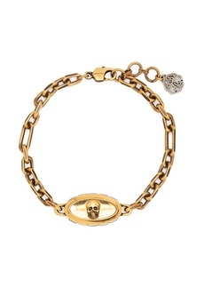Alexander McQueen skull-detail chain-link bracelet